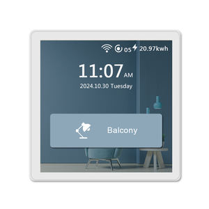 El último interruptor inteligente de panel táctil completo | Compatible con Tuya | Iconos y nombres personalizables | Control de cortina y banda multimodo 1/2/3/4 - Product Image 5