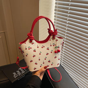 Sac à bandoulière tendance et exquis printemps 2025, sac sous le bras imprimé de niche, fermeture éclair, PU imperméable, capacité 1-1,9L - Product Image 3