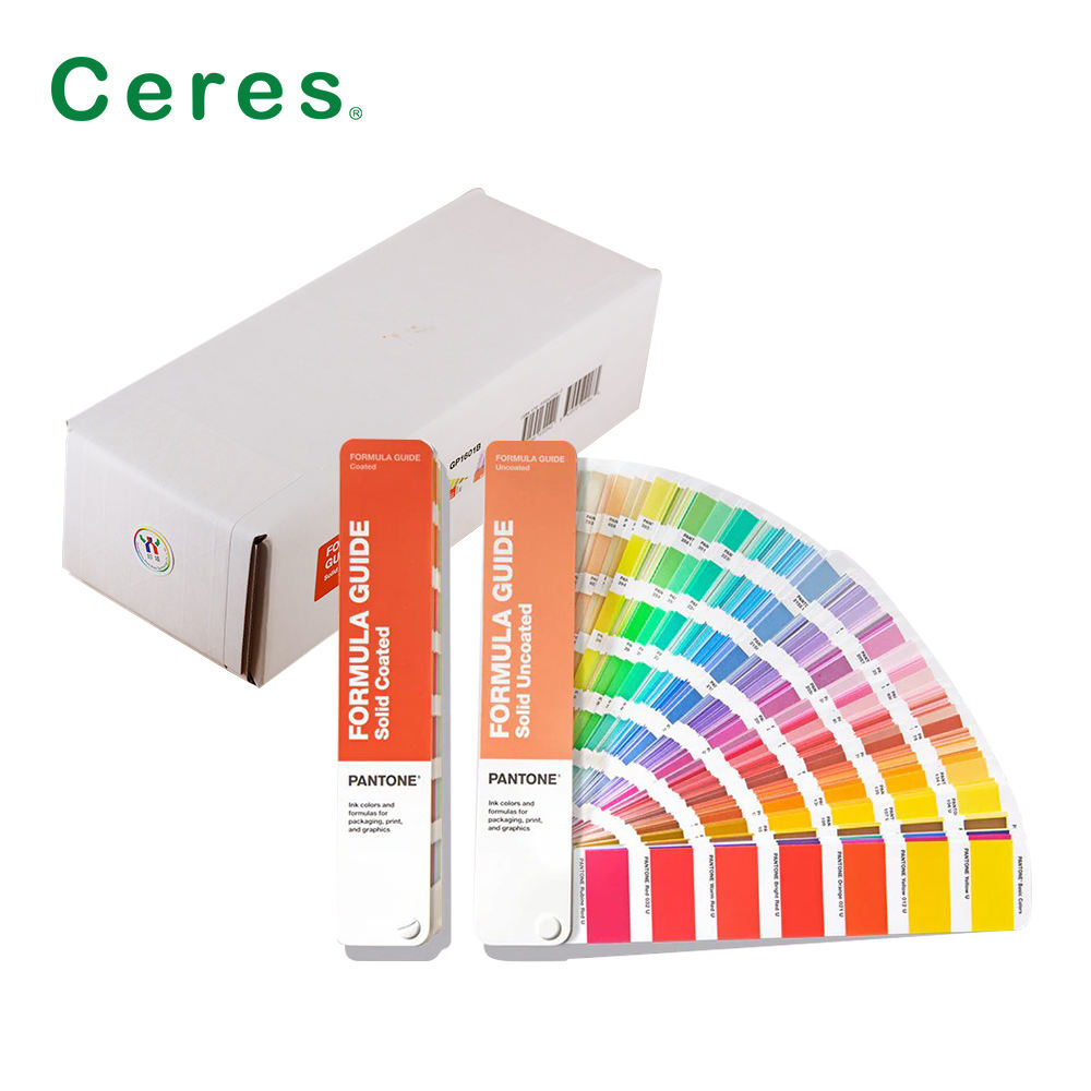Ceres NEW Panton Color Shade Card GP1601A with 2161 Colors
