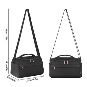 Sac pour <span class=keywords><strong>appareil</strong></span> <span class=keywords><strong>photo</strong></span> reflex numérique Fosoto grande capacité, étui en cuir imperméable, sac à bandoulière, <span class=keywords><strong>pochette</strong></span> pour <span class=keywords><strong>appareil</strong></span> <span class=keywords><strong>photo</strong></span> avec étui de protection pour objectif <span class=keywords><strong>Nikon</strong></span> Canon - Product Image 4