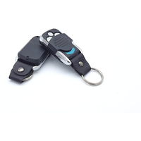 Télécommande universelle 315/433/868 MHz pour ouvre-porte de garage automatique, en plastique et métal, avec fonction d'apprentissage et de clonage