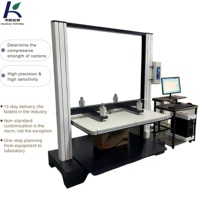 Testeur de compression numérique BCT pour carton ondulé, testeur de résistance à la compression des emballages en carton ondulé avec écran LCD