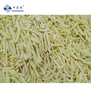 SinocharmBRC認定の鮮明でおいしい健康的なIQFタケノコ工場価格バルク10kg中国の冷凍タケノコストリップ