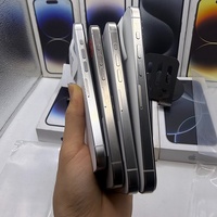 Version Globale iPhone 15 Pro 128 Go/256 Go/512 Go/1 To Expédié avec Boîte Couleur et Accessoires