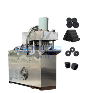 High Pressure Hydraulic Charcoal Briquette Press Machine <b>Bbq</b> Shisha Coal Briquette Machine - Product Image 1