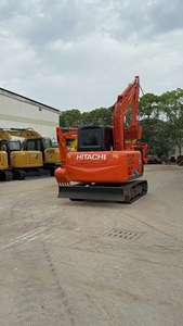 Mini pelleteuse Hitachi Zx60 6 tonnes Zx70 7 tonnes d'occasion fabriqué au Japon Petite pelleteuse Hitachi Zx50 Zx52 Zx60 avec chenilles en caoutchouc - Product Image 3