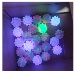 Bóng Silicon Vui Nhộn Đầy Màu Sắc Mới Bán Chạy Cho Trẻ Em Bóng Xúc Xắc Tròn Hình Bong Bóng Đẩy Quả Dứa Đa Giác Đồ Chơi Giảm Căng Thẳng - Product Image 5