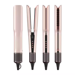 Lisseur <span class=keywords><strong>2</strong></span>-en-1 à affichage LED haute vitesse pour femmes, air chaud pour cheveux humides ou secs, usage domestique ou hôtelier, avec garantie d'un an - Product Image 1