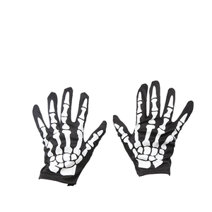 Gants punk européens et américains à motif crâne pour hommes et femmes, avec articulations à griffes, pour Halloween, déguisements, fêtes et spectacles - Product Image 4