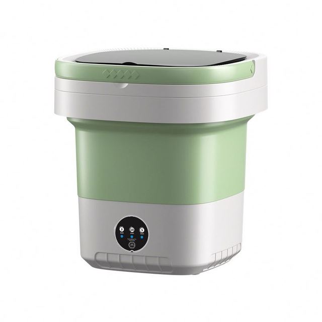 Mini Top Semi-Automatic Washing Machine for Underwear Socks Foldable Design for Small Spaces for RV Home Cross-Border Plastic