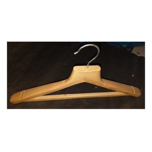 Premium Quality Customized Wooden & Metal Hanger Eco-Friendly Durable Single Tier <b>for</b> <b>Clothing</b> and Bag Use Made in India - Product Image 2