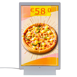 ป้ายดิจิตอล LCD แนวตั้งขนาด 10.1 นิ้ว ตอบสนองรวดเร็วแบบเรียลไทม์ สำหรับซูเปอร์มาร์เก็ต ร้านสะดวกซื้อ ร้านชานม ป้ายราคาอิเล็กทรอนิกส์ ESL - Product Image 1
