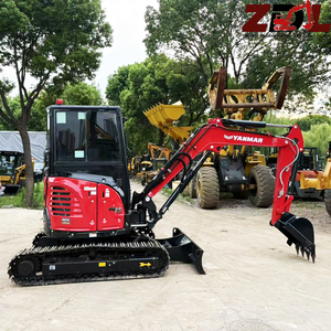 Küresel nakliye kullanılan Yanmar VIO35 japonya orijinal Mini ekskavatörler mükemmel durumda 3.5Ton 3 Ton ikinci el Diggers sıfır kuyruk - Product Image 1