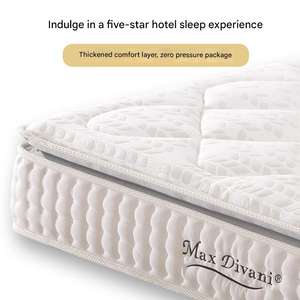 ที่นอนสปริงอิสระเมมโมรี่โฟมคุณภาพสูง ทันสมัย ไร้แรงกดทับ สำหรับโรงแรมและครัวเรือน - Product Image 3