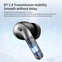 Auriculares Inalámbricos TWS Bluetooth BT5.3, Auriculares para Juegos de Latencia Ultrabaja, Resistentes al Agua IPX5, con Reducción de Ruido