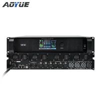 Aoyue DSP-10Q équipement de sonorisation amplificateurs 4 canaux écran tactile sapin puissance amplificateur de son dsp