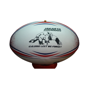 Ballon de rugby à performance optimale Super Grip Haute qualité Union Taille 5 Résistant aux intempéries Cousu à la main en caoutchouc - Product Image 1