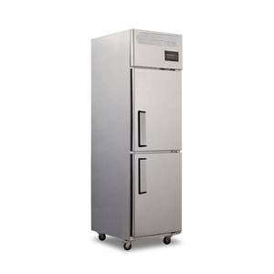 Solid Doors Stand up Cold Storage Upright Chiller Refrigerator Stainless Steel Commercial and <b>Freezer</b> KKR-0676/1276 Upright Chil - Product Image 2