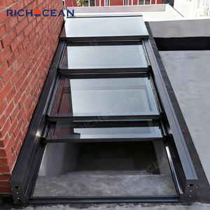 Ventanas Modernas Impermeables de Aluminio para Sótano RICHOCEAN, Ventana de Techo Eléctrica con Aislamiento Térmico para Balcón - Product Image 2