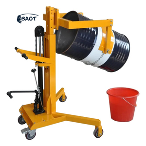 Baot Pengangkat <span class=keywords><strong>Drum</strong></span> Stacker Minyak Tangan Portabel 400Kg untuk Forklift - Product Image 6