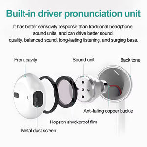 IEM Type-C Tai nghe có dây cho iphone16 USB-C có dây Earbuds với Mic với trong tai điện thoại di động Tai nghe rảnh tay cho Android - Product Image 6