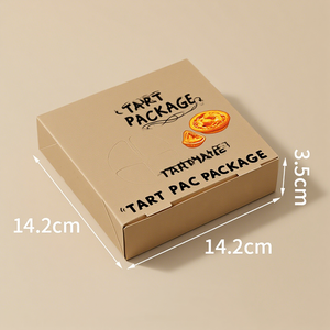 Vente en gros de gâteaux de Noël personnalisés roses, beignets et biscuits, boîte de beignets Pastel de Nata - Product Image 3