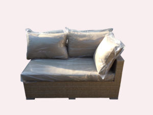 طقم أريكة ركنية من الراتان لجميع الأحوال الجوية، مصنع أثاث خارجي، أثاث راتان خارجي - Product Image 3