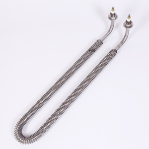 Riscaldatore Tubolare <span class=keywords><strong>Elettrico</strong></span> a Forma di U e W da 5000W in Acciaio Inox con Alette per <span class=keywords><strong>Forno</strong></span> e Banco di Carico - Product Image 5