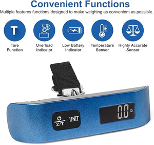 Tự động kỹ thuật số treo quy mô 50kg trọng lượng tay xách tay điện tử hành lý quy mô - Product Image 4