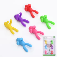 Marqueurs de verres à vin en silicone, étiquettes d'identification pour verres à boire, breloques à vin pour bar, fête, cadeaux de fête, décorations