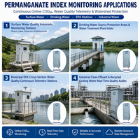 Analyseur d'indice de permanganate DH314M1 en ligne pour la surveillance de la qualité de l'eau potable et des eaux de surface et les tests fluviaux