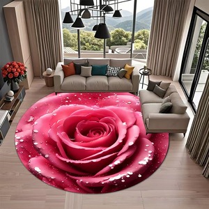 Vendita calda colorata grande Shaggy modello di fiori piano tappeti <span class=keywords><strong>tappeto</strong></span> per salotti e camere da letto - Product Image 3