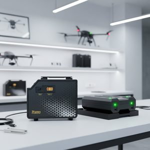 Cargador Inteligente Tattu TA3200 60A 3200W para Baterías LiPo LiFe de Quadcopter, Entrada de CA 200~240V con Canales Duales Independientes - Product Image 4