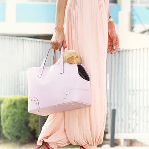 Sac à main en cuir marbre pour femmes, Logo personnalisé, fourre-tout de voyage, de luxe, pour chien, chat, animal de compagnie, nouvelle collection - Product Image 5