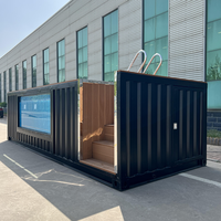 2026 Neues Design Luxuriöser Moderner Vorgefertigter Container-Swimmingpool Bewegliches Luxus-Hotel Erweiterbares Containerhaus