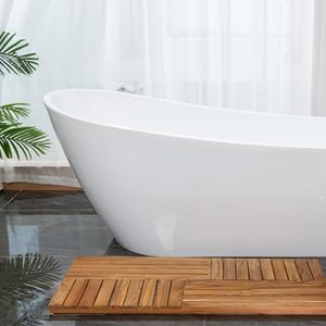 Alfombra <span class=keywords><strong>de</strong></span> Baño <span class=keywords><strong>de</strong></span> Madera <span class=keywords><strong>de</strong></span> Teca 202510, Alfombra <span class=keywords><strong>de</strong></span> <span class=keywords><strong>Ducha</strong></span> <span class=keywords><strong>para</strong></span> Baño <span class=keywords><strong>de</strong></span> 40 x 20 Pulgadas, Alfombra <span class=keywords><strong>de</strong></span> Madera <span class=keywords><strong>Antideslizante</strong></span> Resistente <span class=keywords><strong>para</strong></span> el Interior <span class=keywords><strong>de</strong></span> la <span class=keywords><strong>Ducha</strong></span> - Product Image 6