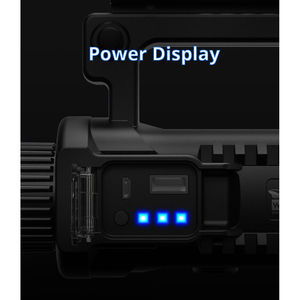 <b>Rechargeable</b> LED <b>Flashlight</b> 20W With Tripod And Power Bank Function - Product Image 3