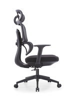 Meilleures chaises de bureau ergonomiques économiques, chaise pivotante confortable en mesh, dossier complet, réglable en hauteur, appui-tête 3D