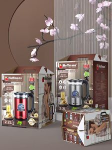 กาต้มน้ำ Hoffmans HM-2554 ขนาด 2.2 ลิตร พร้อมปลั๊ก EU แบบสองชั้น ป้องกันน้ำร้อนลวก ทำจากสแตนเลส สำหรับตลาดแอฟริกา อัพเกรดคุณภาพของคุณ - Product Image 3