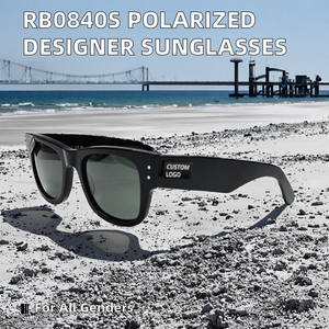 Weyuv400 orijinal RB 0840S hafif UV400 moda güneş gözlükleri erkekler kadınlar özel Logo lüks tasarımcı polarize asetat cam - Product Image 2