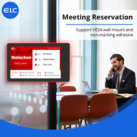 WA1039T Tableta Táctil LED RGB de 10.1 Pulgadas para Montaje en Pared, RK3576S, NFC, 4+32GB, Android 14, 1280x800, POE 3.0, TOPS NPU, Uso Comercial