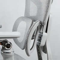 Chaise de bureau ergonomique pour longues sessions assises, confortable, multifonctionnelle, réglable en hauteur, pivotante, avec dossier en maille respirante.