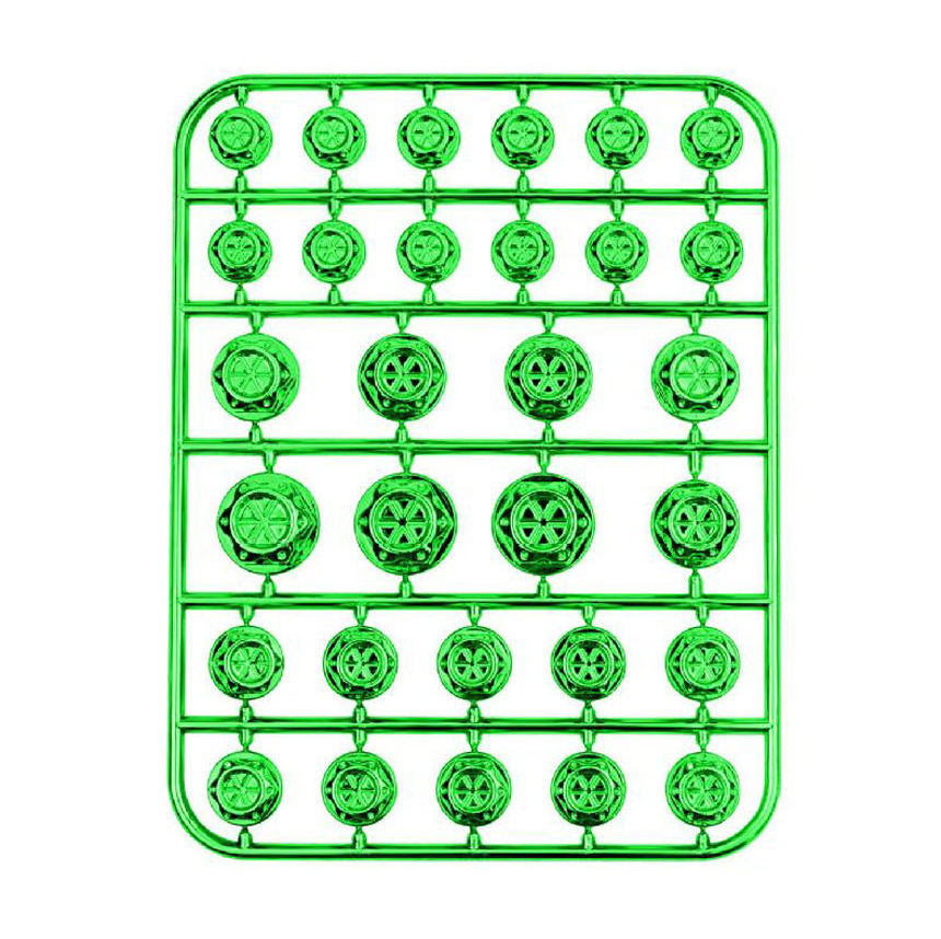 30PCSユニバーサルモーターサイクルスクリューナットボルト