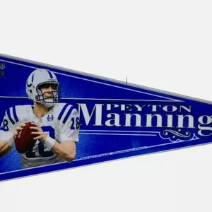 Custom High Quality Peyton Manning Colts NFL Collector Player Pennant