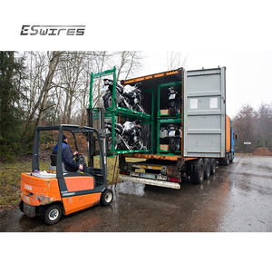 Estantes de transporte de motocicletas personalizados de acero y metal de almacenamiento plegable para la industria automotriz - Product Image 2