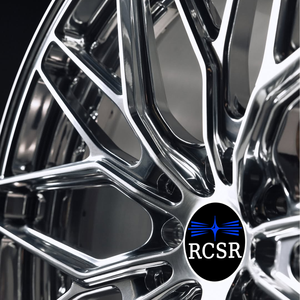 Rcsr Chất Lượng Cao Thiết Kế Mới Giả Mạo Bánh Xe 6061 Hợp Kim Nhôm 5X112 5X114.3 5X120 Một Mảnh Cho Hành Khách Xe 18-24 Inch - Product Image 6