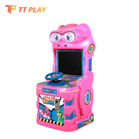 Machine de jeu d'arcade à monnayeur en métal et plastique pour enfants, avec tickets de rédemption, billes et pistolets, jeu de voiture, divertissement familial