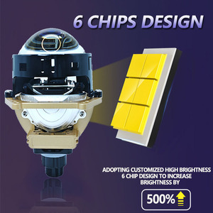 IDISON T14W 3 색 3 ''라이트 56W 3000k 4300k 6000K 2100ml LED 헤드라이트 자동차 액세서리 무손실 담즙 프로젝터 렌즈 - Product Image 6