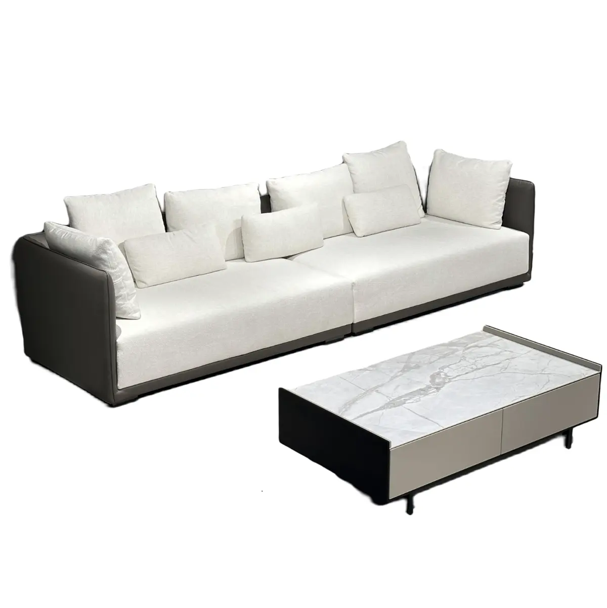 SF882 Quality Assurance Atacado tecido reclinável Sof aluxury sofá sofá italiano