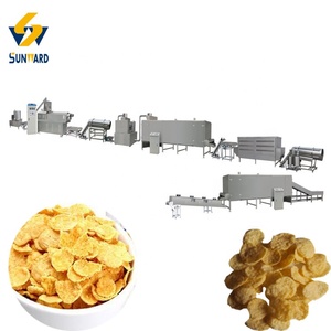 Línea de Producción de Hojuelas de Maíz Instantáneas Jinan Sunward Automa, Máquina de Cereal de Maíz Inflado, Equipo para Crujientes de <span class=keywords><strong>Avena</strong></span> Bajos en Grasa - Product Image 1